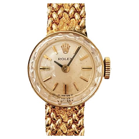 old gold ladies rolex watch|vintage ladies Rolex watches 1960s.